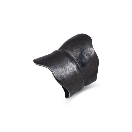 Wide Rustic Handcrafted Ring - Black