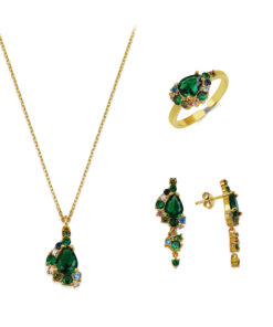 Vintage Rhinestone Jewelry Set
