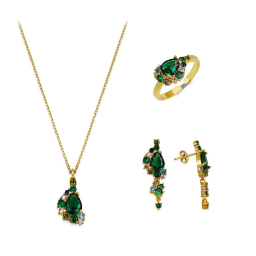 Vintage Rhinestone Jewelry Set