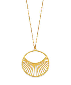 Antique Gold Plated Daylight Necklace