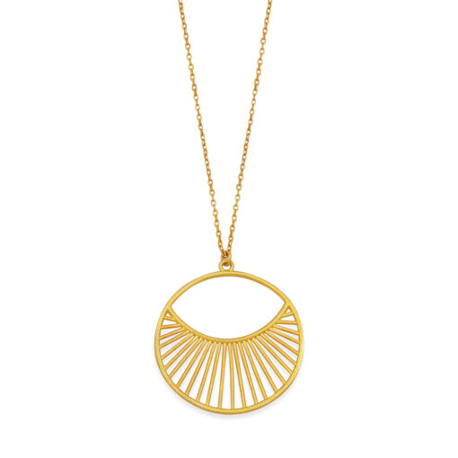 Antique Gold Plated Daylight Necklace