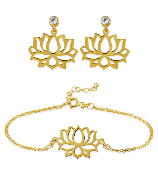 Lotus Flower Jewelry Set - Image 7