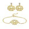 Lotus Flower Jewelry Set