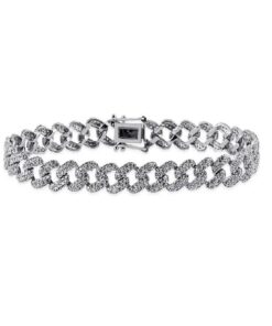Iced Out Cuban Link Bracelet