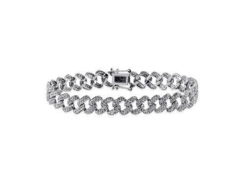 Iced Out Cuban Link Bracelet