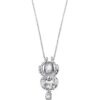 Dazzling Silver Spider Necklace